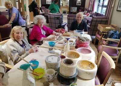 pottery classes for therapeutic groups